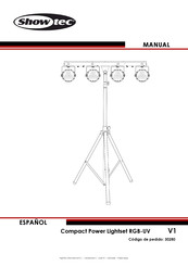 SHOWTEC Compact Power Lightset RGB-UV Manual De Instrucciones