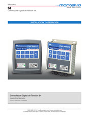 Montalvo S4 Instalación Y Operación
