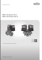 Wilo VeroLine-IP-E Instrucciones De Instalación Y Funcionamiento