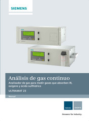 Siemens ULTRAMAT 23 Manual