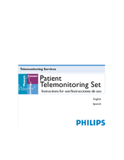 Philips Patient Telemonitoring Set Instrucciones De Uso