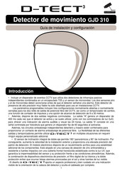 GJD D-TECT 3 Guia De Instalacion Y Configuración