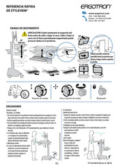 Ergotron StyleView Referencia Rápida