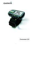 Garmin Forerunner 201 Manual Del Usuario