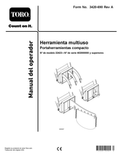 Toro Sitework Systems 22423 Manual Del Operador