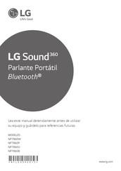 LG Sound360 NP7860W Manual Del Usuario