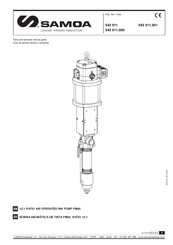 Samoa 543 011.001 Guía De Servicio Técnico Y Recambio