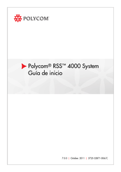 Polycom RSS 4000 Guía De Inicio