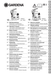 Gardena 7000/C Manual Del Operador