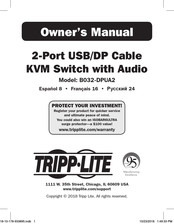 Tripp-Lite B032-DPUA2 Manual Del Propietário