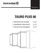 DUCASSE INDUSTRIAL TAURO PLVD 80 Instructivo De Montaje