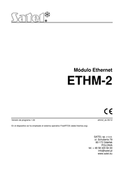 Satel ETHM-2 Manual Del Usuario