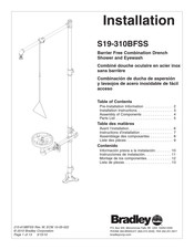 Bradley S19-310BFSS Instrucciones De Instalación