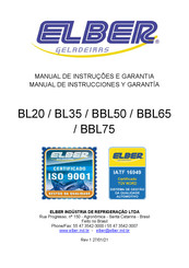 ELBER BL20 Manual De Instrucciones Y Garantía