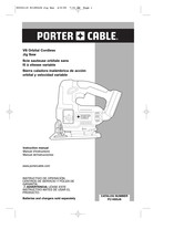 Porter Cable PC1800JS Manual De Instrucciones