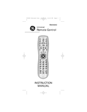 GE RM94940 Manual De Instrucciones