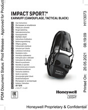 Honeywell IMPACT SPORT Instrucciones Para El Usuario