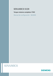 Siemens SIMOTICS-T 1FW3 Manual De Configuración