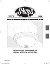 Hunter 81005 Manual De Instrucciones