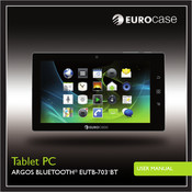 EuroCase ARGOS BLUETOOTH EUTB-703+BT Manual De Usuario