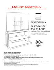 Sony PROFORMA60 Montaje