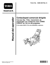 Toro 39678 Manual Del Operador