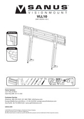 Sanus VisionMount VLL10 Manual De Instrucciones