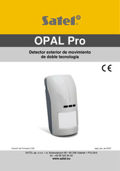 Satel OPAL Pro Manual Del Usuario