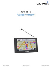 Garmin nuvi 55TV Guia De Inicio Rapido