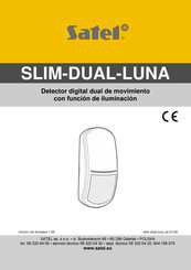 Satel SLIM-DUAL-LUNA Manual Del Usuario