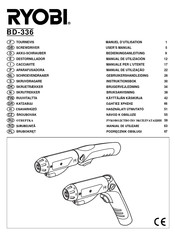 Ryobi BD-336 Manual De Utilización