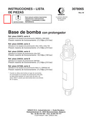 Graco 222584 Instrucciones - Lista De Piezas