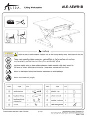 Alera ALE-AEWR1B Instrucciones De Montaje