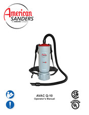 Amano American Sanders AVAC Q-10 Manual Del Operador