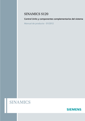 Siemens SINAMICS S120 Manual De Producto