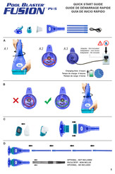 Blue Wave Pool Blaster FUSION PV-5 Guia De Inicio Rapido