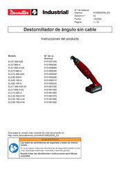 Desoutter ELS60-160-A Instrucciones Del Producto