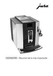 Jura E800 Resumen De Lo Más Importante