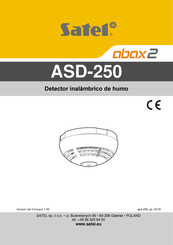 Satel abax 2 ASD-250 Manual Del Usuario