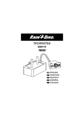 Rain Bird TECHNOTES TBOS K80710 Manual Del Usario