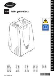 diversey TASKI foam generator 2 Manual De Instrucciones