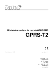 Satel GPRS-T2 Manual Del Usuario