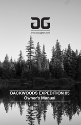 Aquaglide BACKWOODS EXPEDITION 85 Manual Del Usuario