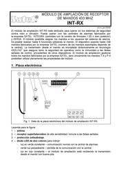 Satel INT-RX Manual Del Usuario