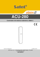 Satel abax 2 ACU-280 Manual Del Usuario