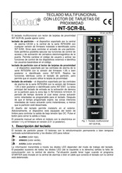 Satel INT-SCR-BL Guia De Inicio Rapido