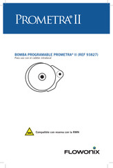 Flowonix PROMETRA II Manual Del Usuario