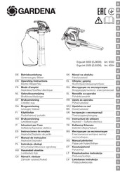 Gardena EJ2500 Instrucciones De Empleo