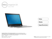 Dell Inspiron 13 Manual Del Usuario