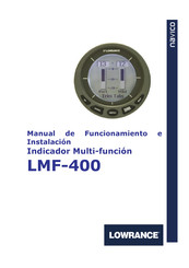 Navico LOWRANCE LMF-400 Manual De Funcionamiento E Instalacion